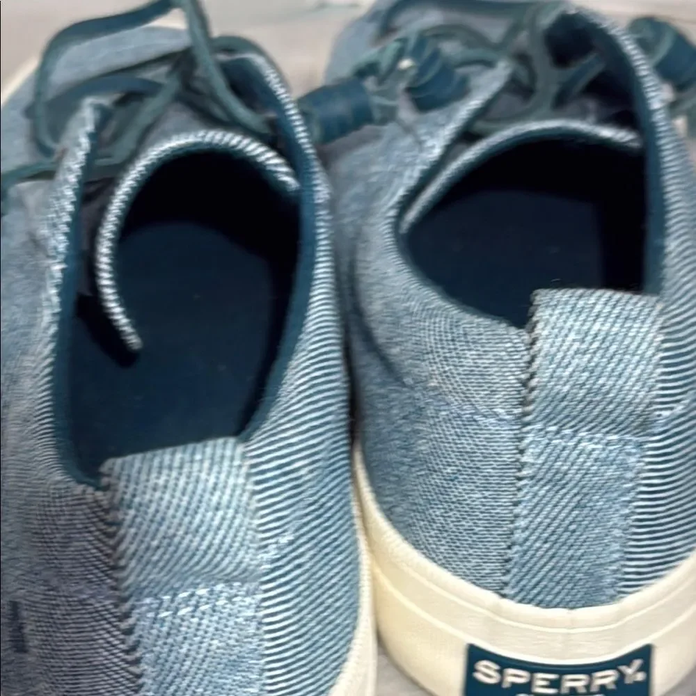 Sperry Blue Canvas Sneakers